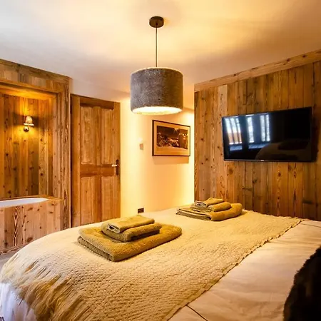 シャレー Sapins - Full - Luxury Experience - Elegance & Confort - Private Pool *